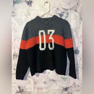 Vintage Harley Davidson Women’s  100% Wool sweater  Made in Japan Size XXL